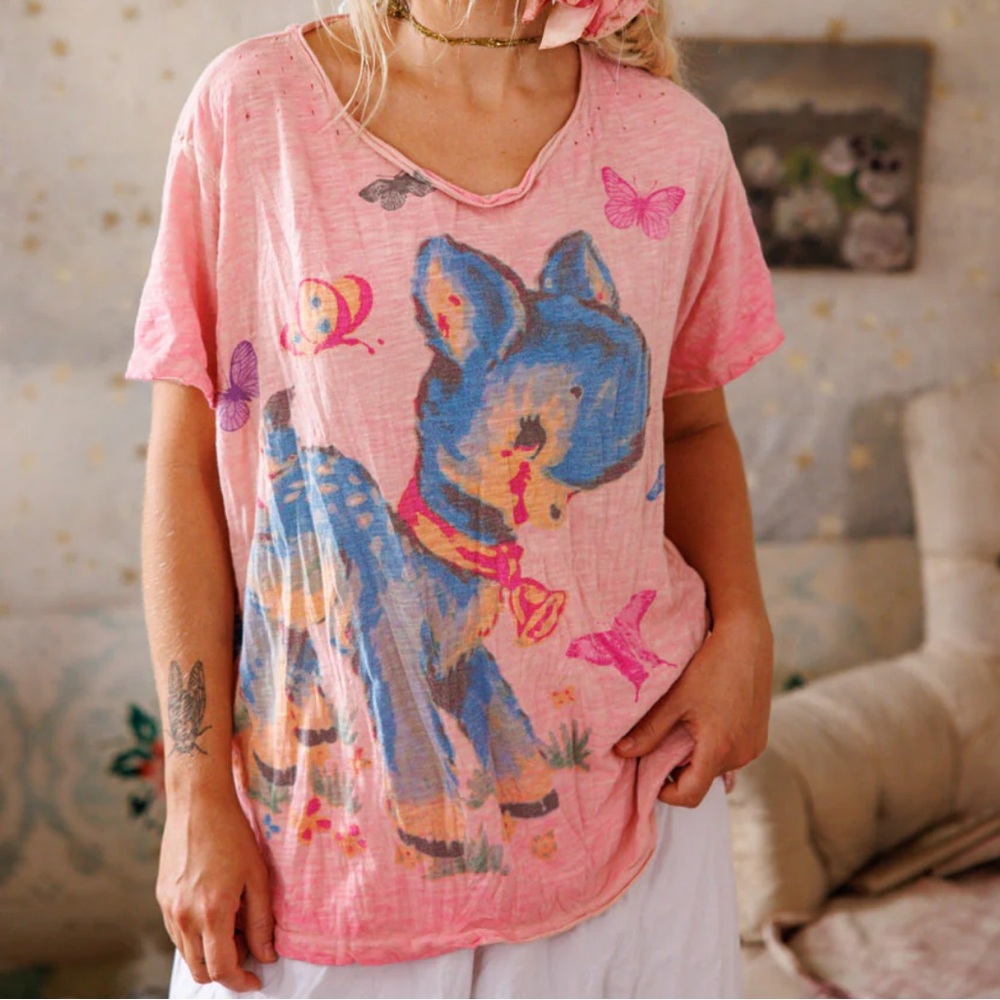 💖🩵 Magnolia Pearl My Pet T NWT! Color: Azalea! 🩵💖